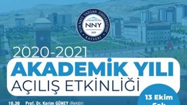 2020 - 2021 Akademik Yılı Açılış Etkinliği