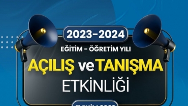 Açılış ve Tanışma Etkinliği